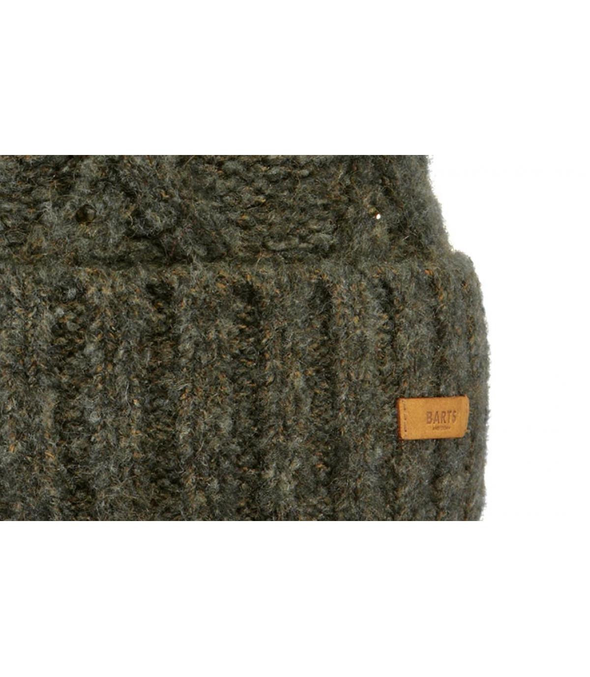 cappello con strass verde con po cappello con strass verde con po
